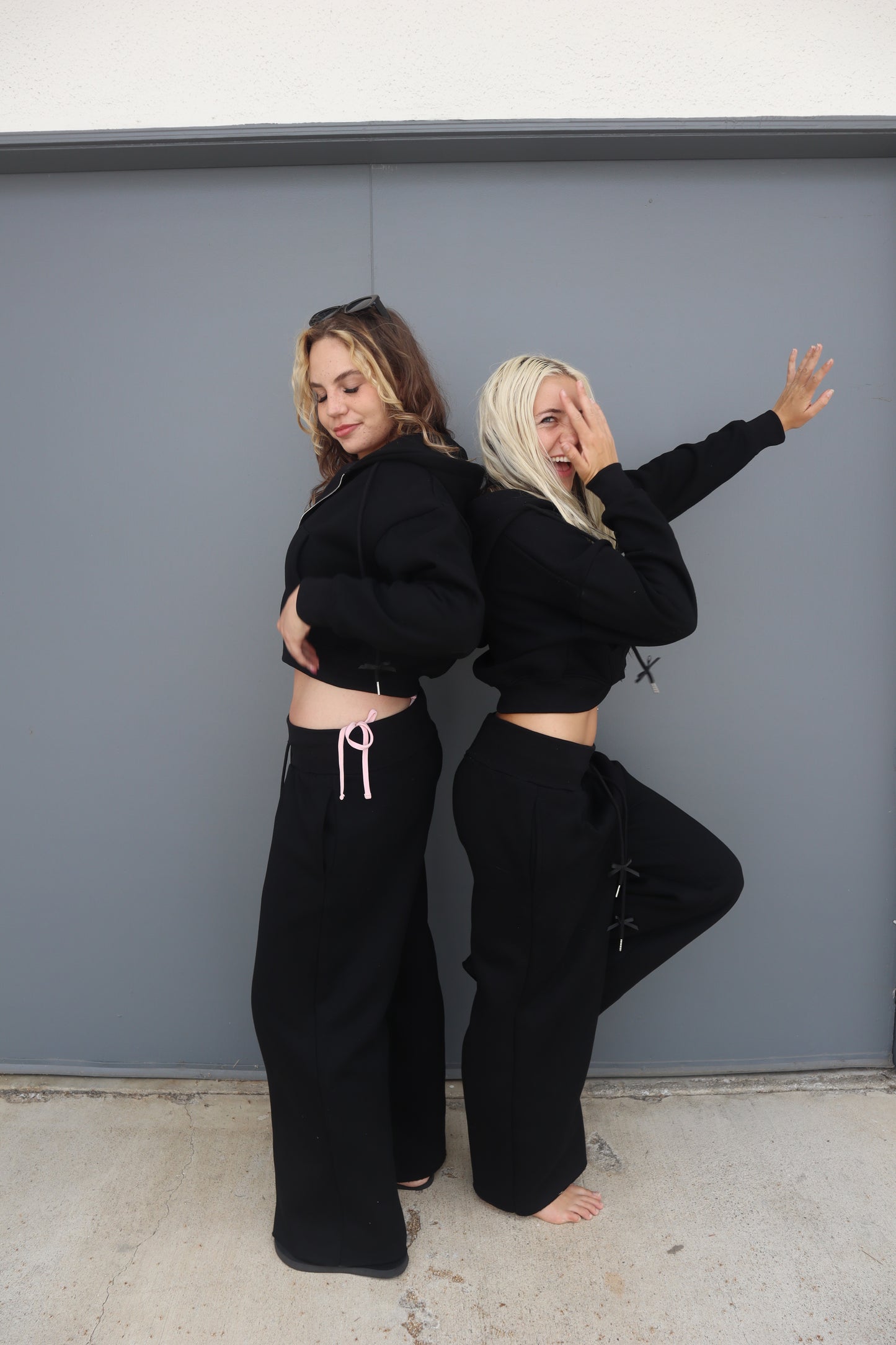 Black Crush Zip-Up Jacket