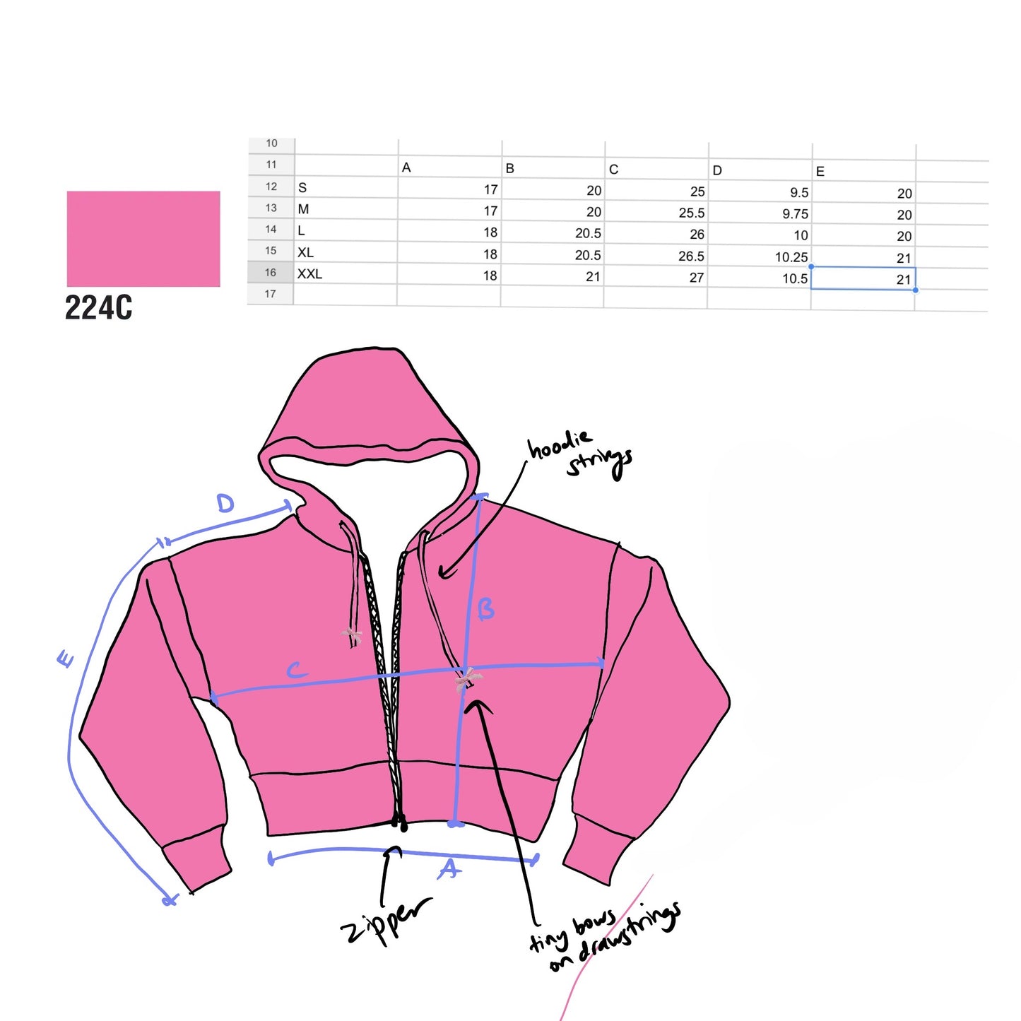 Plush Pink Zip-Up Jacket