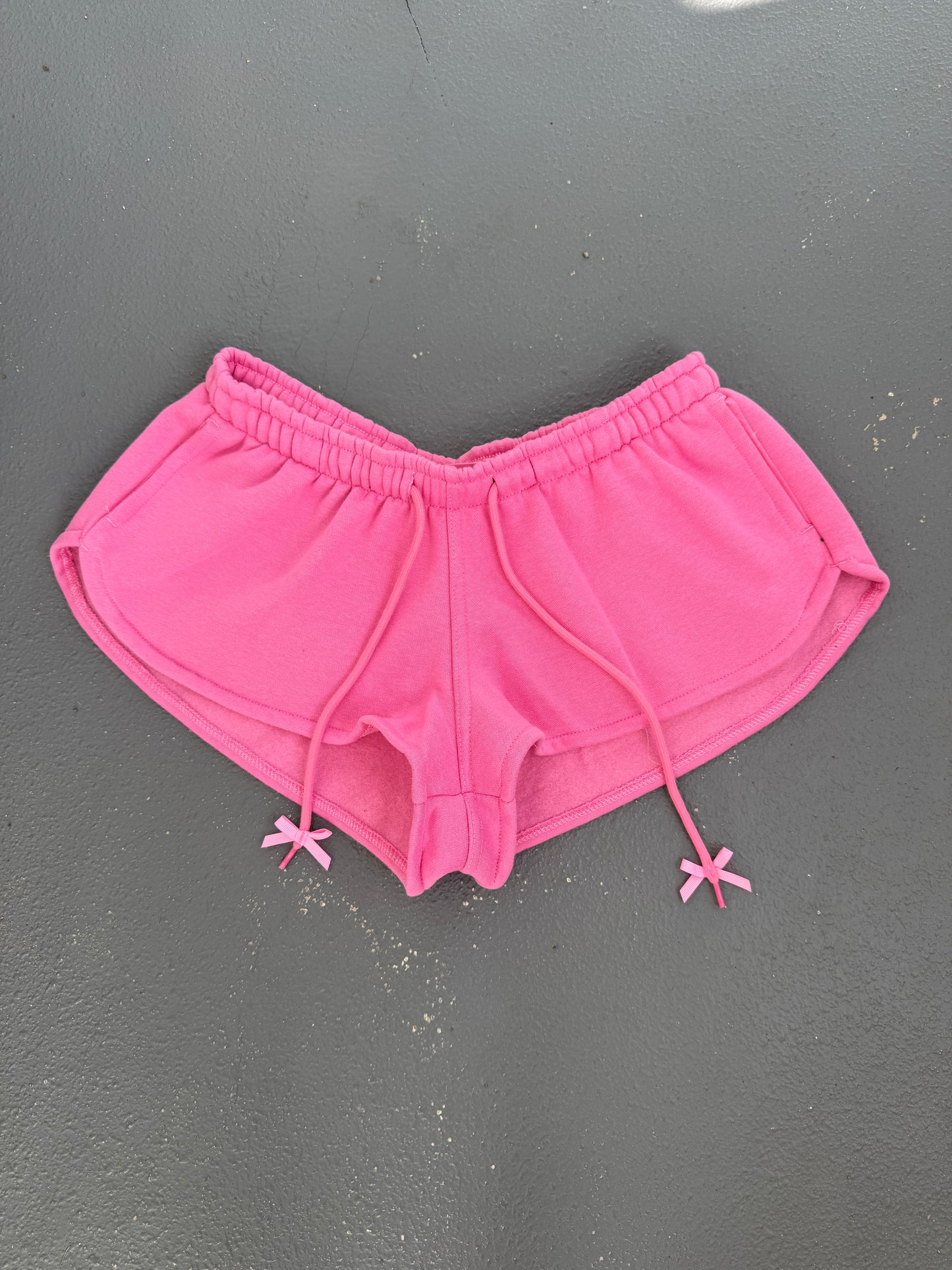 Plush Pink Sweatshort