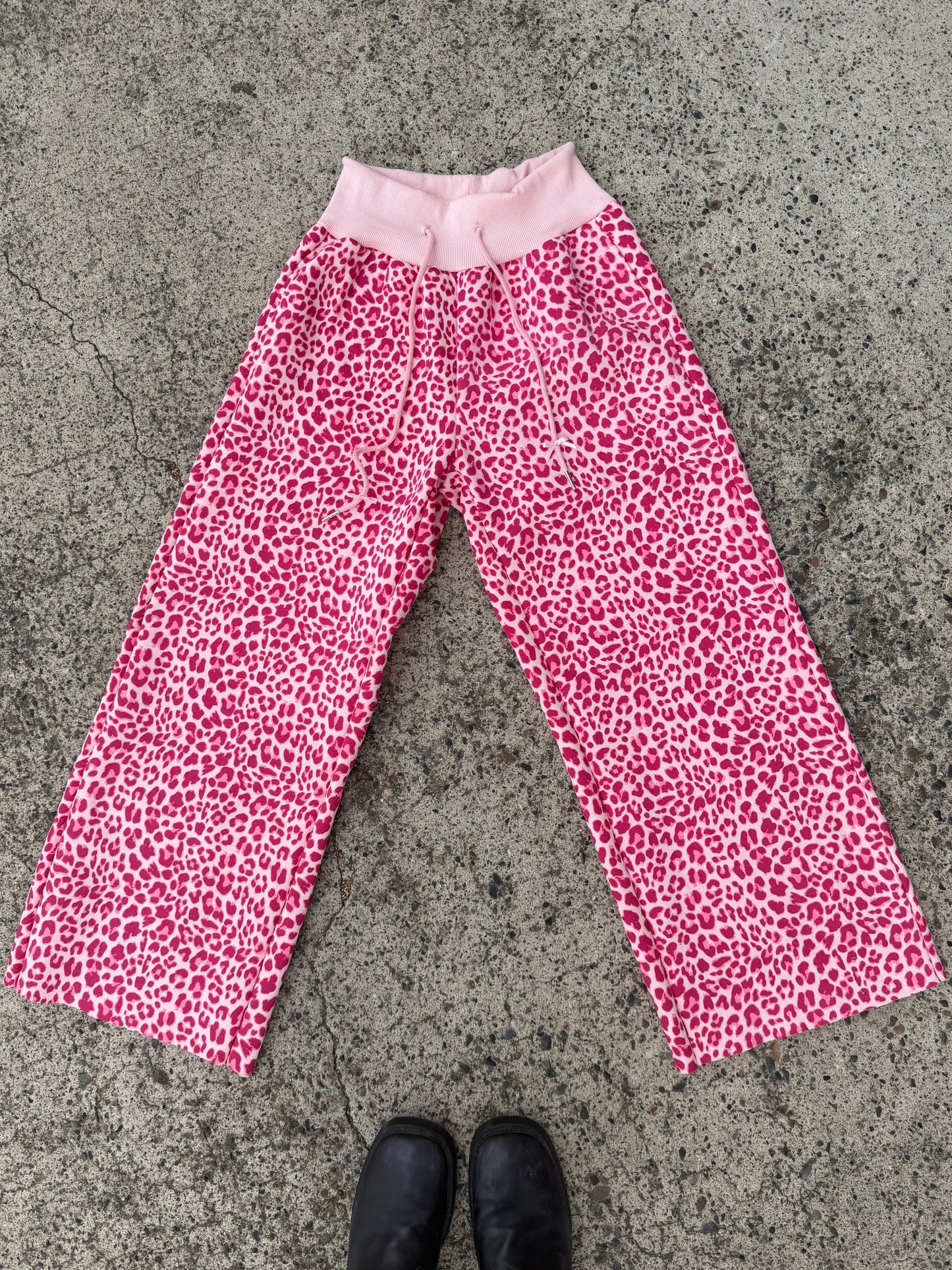 Leopard Plush Sweatpant