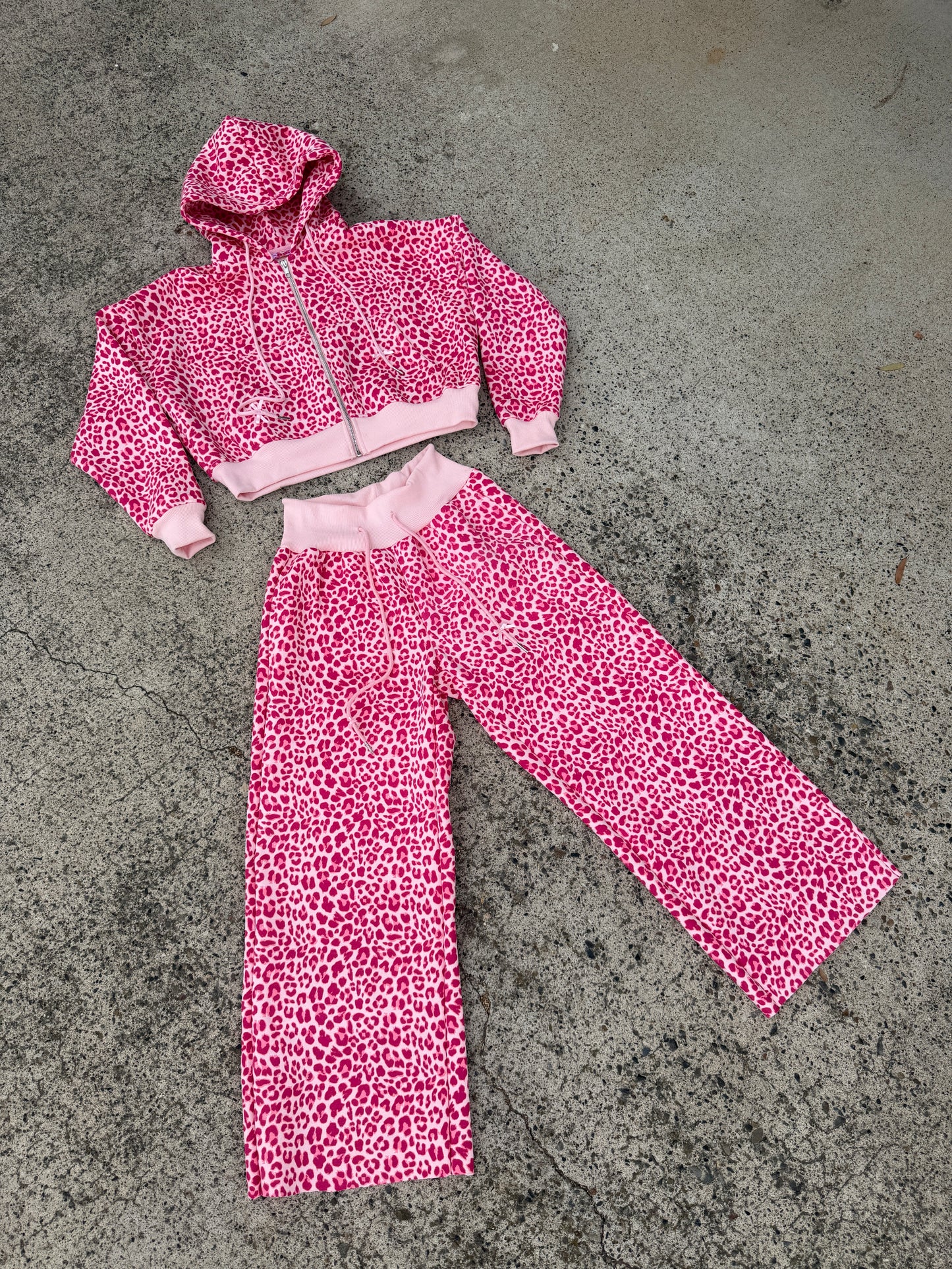Leopard Plush Sweatpant