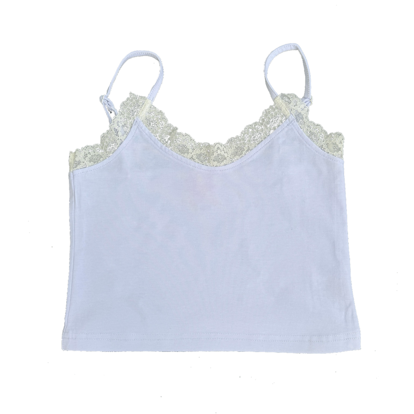 White Lace Tank
