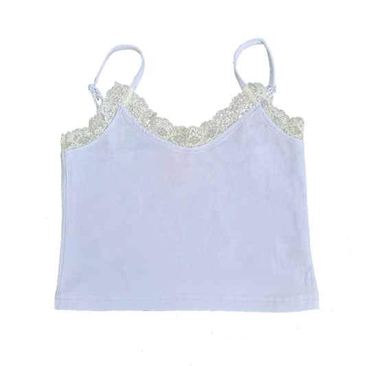 White Lace Tank