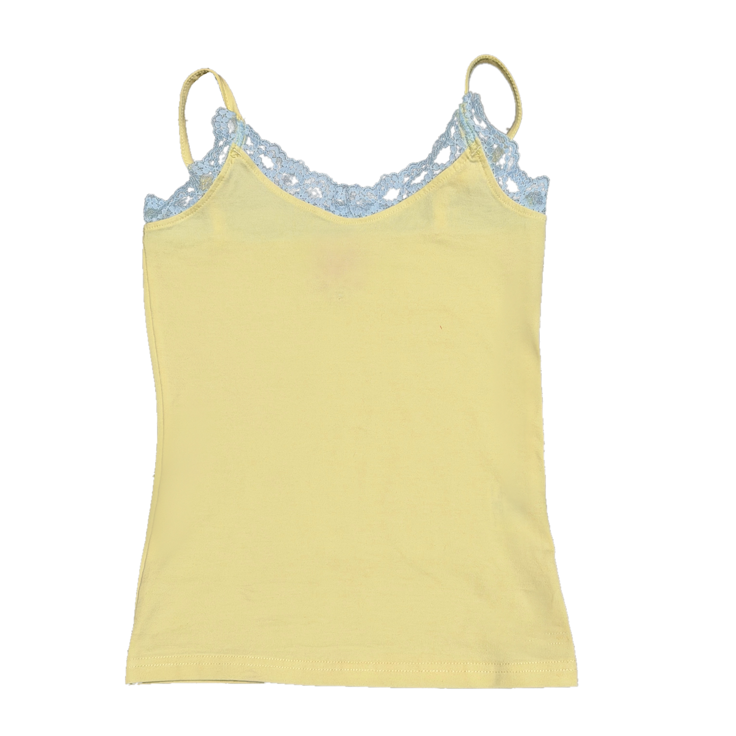 Lemon Drop Lace Tank