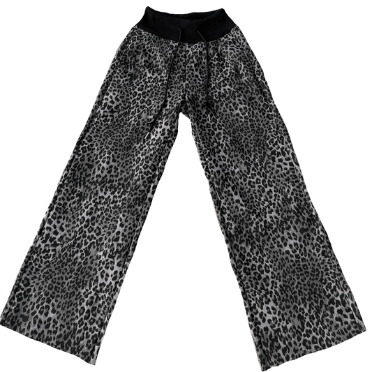 Snow Leopard Plush Sweatpant