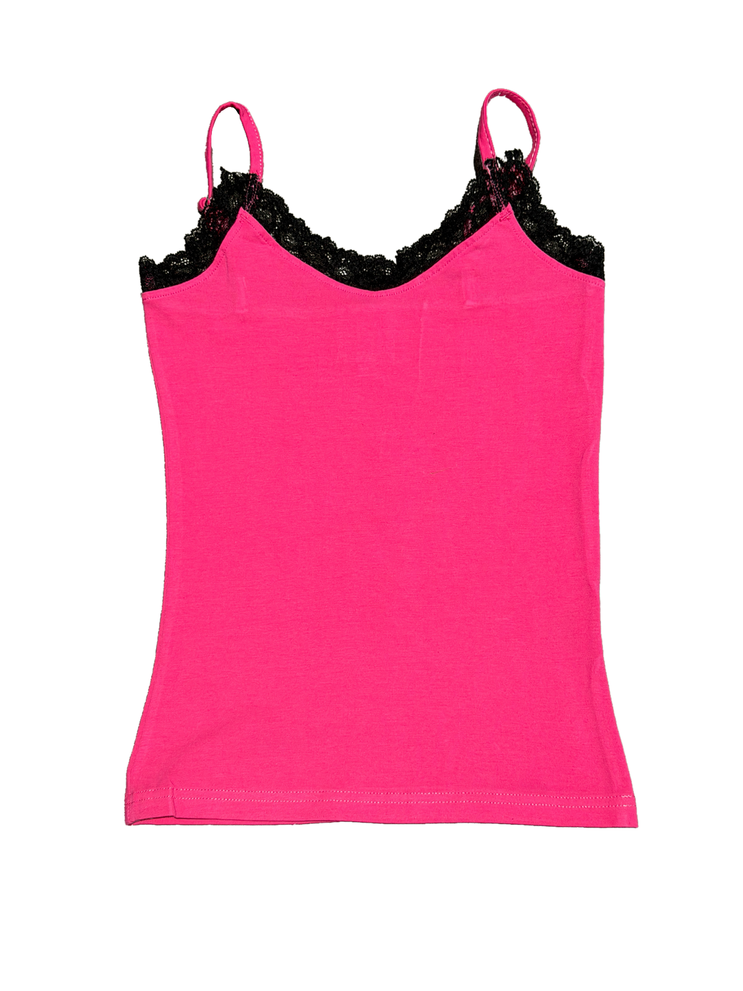 Pink Velvet Lace Tank