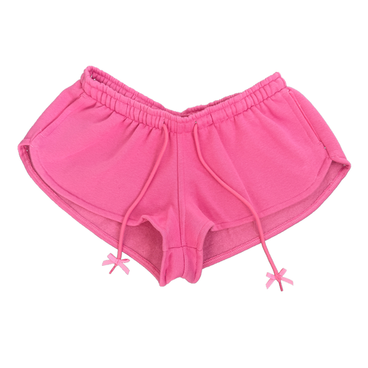 Plush Pink Sweatshort